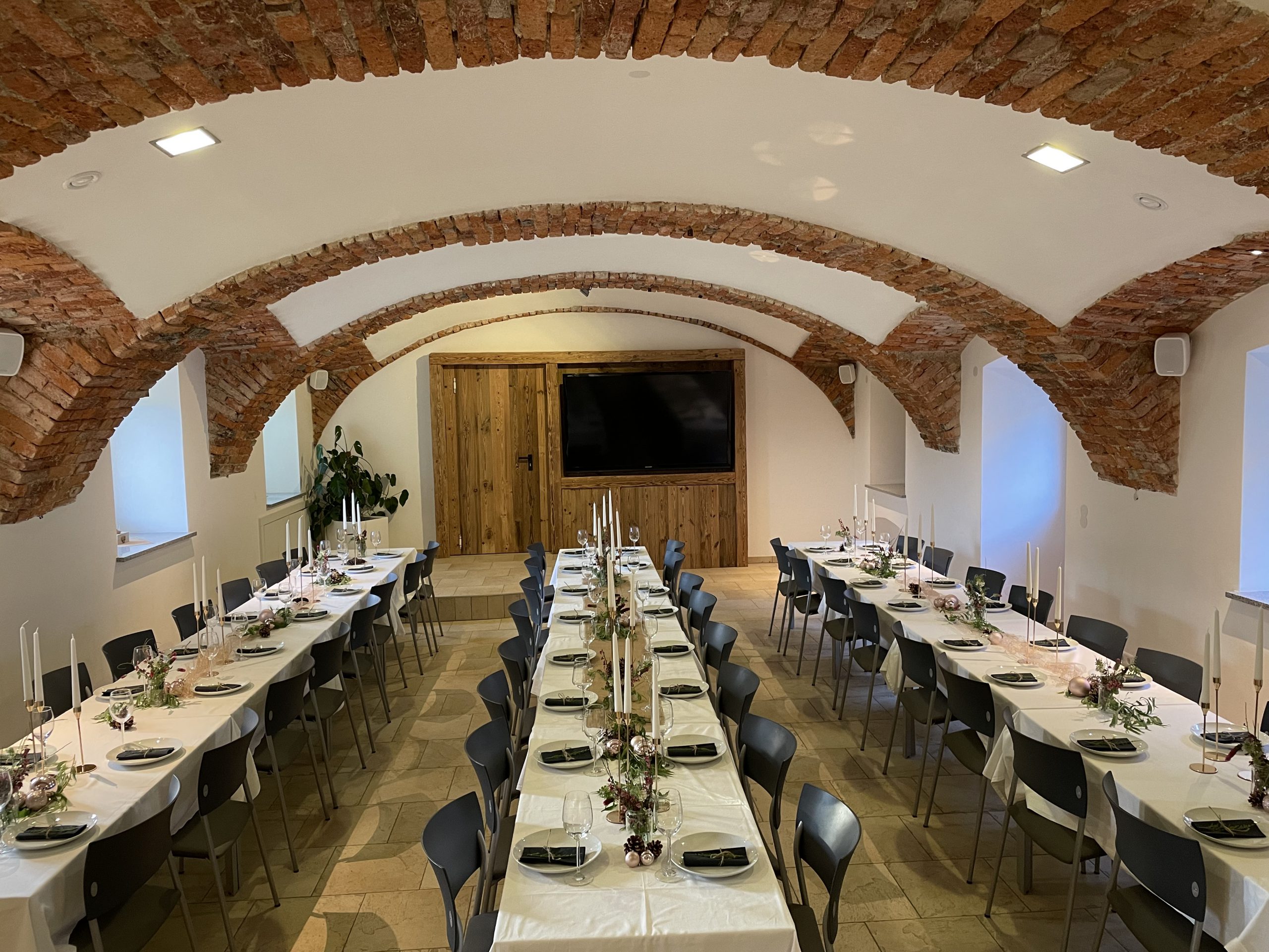 Weinachtsfeier Pöppinger Gut Hochzeitslocation im Kremstal, Bezirk